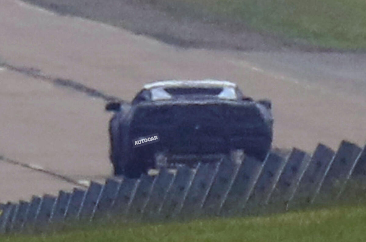2019 Chevrolet Corvette C8 mule