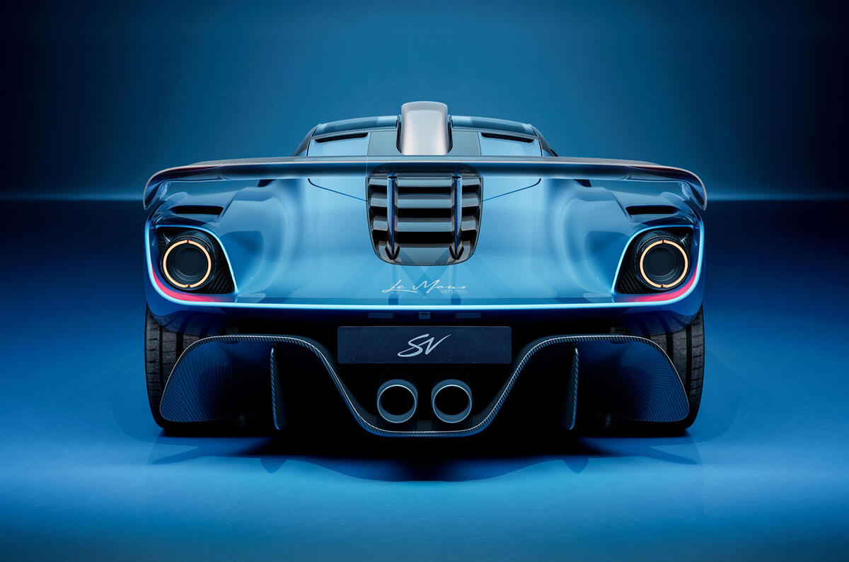 GMSV Le Mans GTR rear GMSV Le Mans GTR rear
