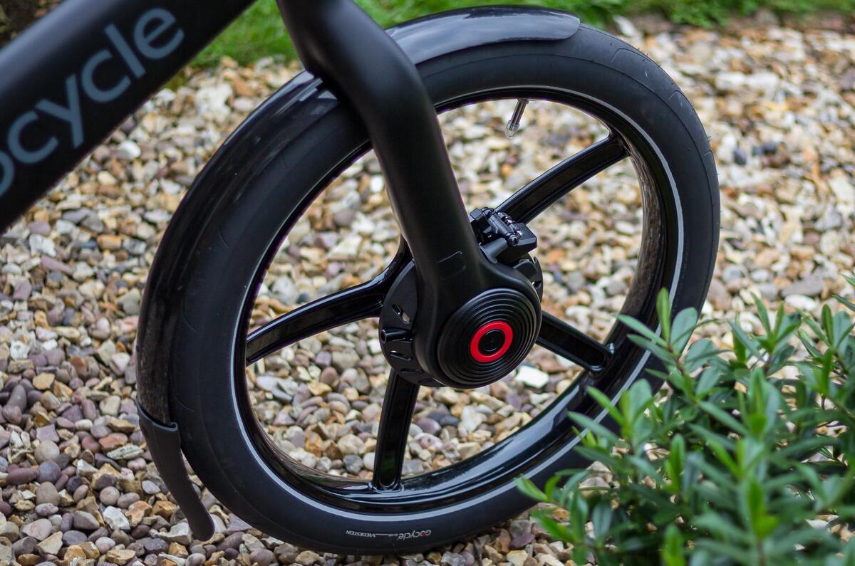 Front-wheel drive - and traction control - on Gocycle G4