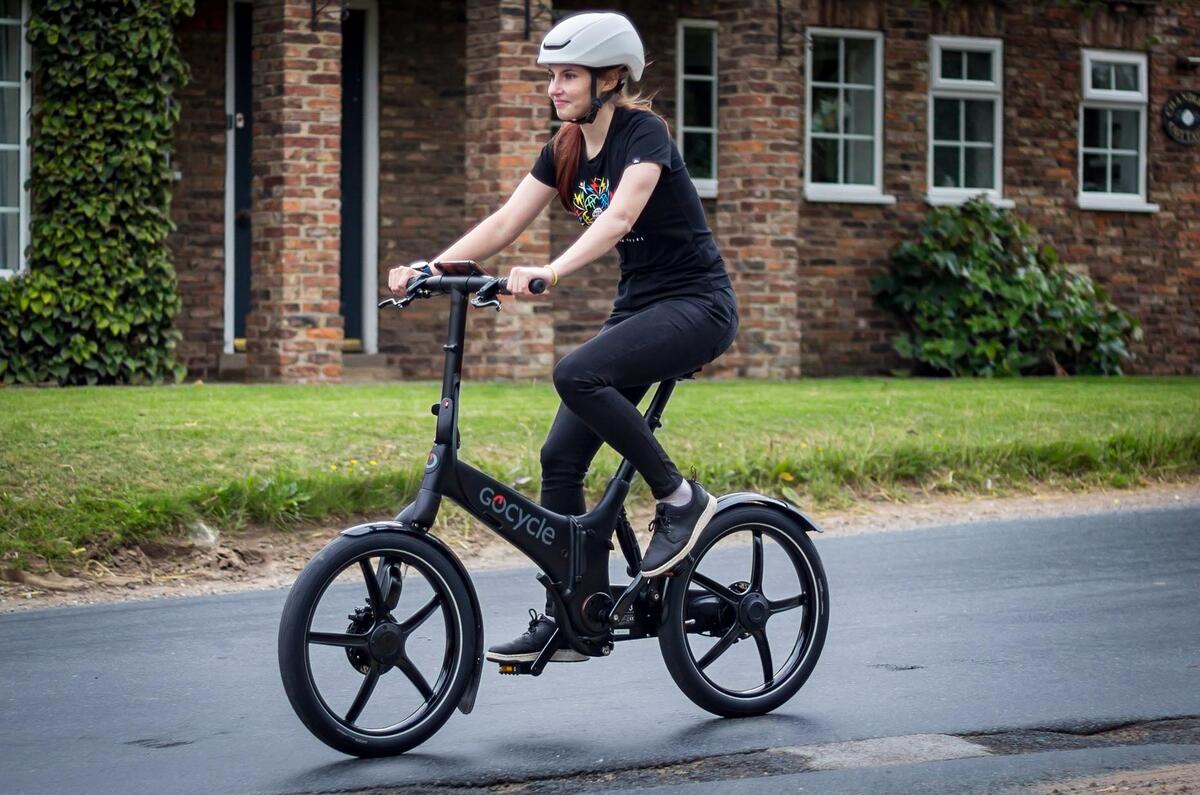 Useful electric range is around 40 miles on the Gocycle G4