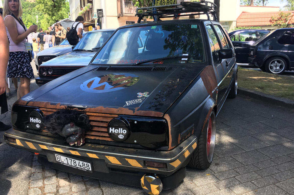 Volkswagen Golf GTI Mk2 rat mod Worthersee