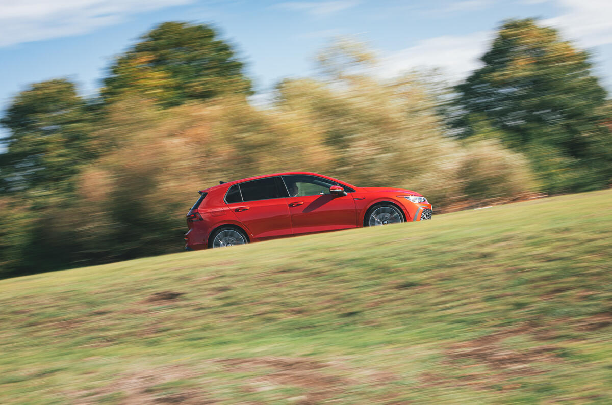 Britain's Best Car Awards 2020 - Volkswagen Golf GTI - tracking side Britain's Best Car Awards 2020 - Volkswagen Golf GTI - tracking side