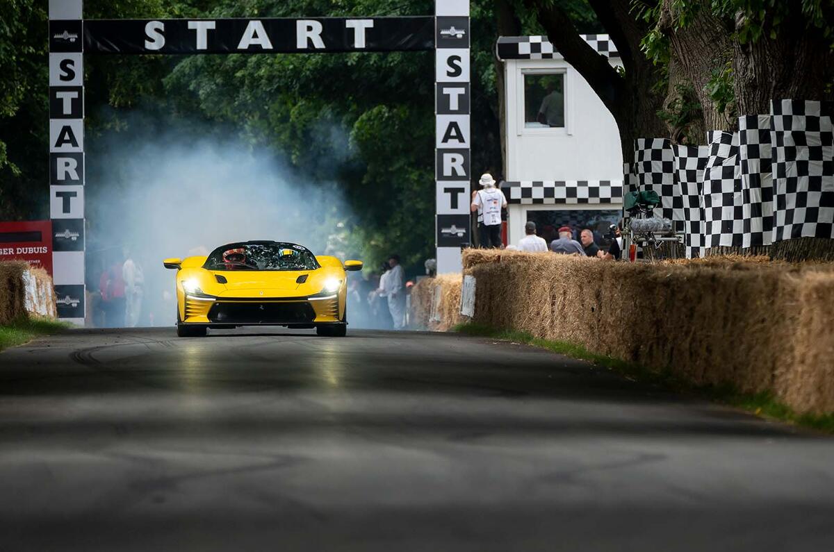 Goodwood festival of speed straight Goodwood festival of speed straight