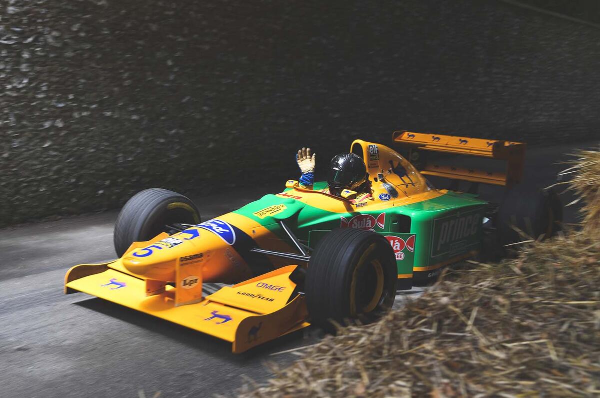 Benneton-Ford F1 car