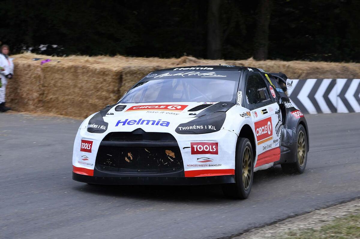 Citroen DS3 WRC car