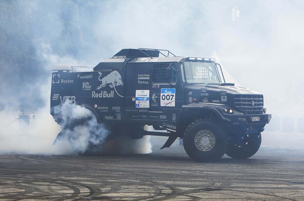 Kamaz drift truck