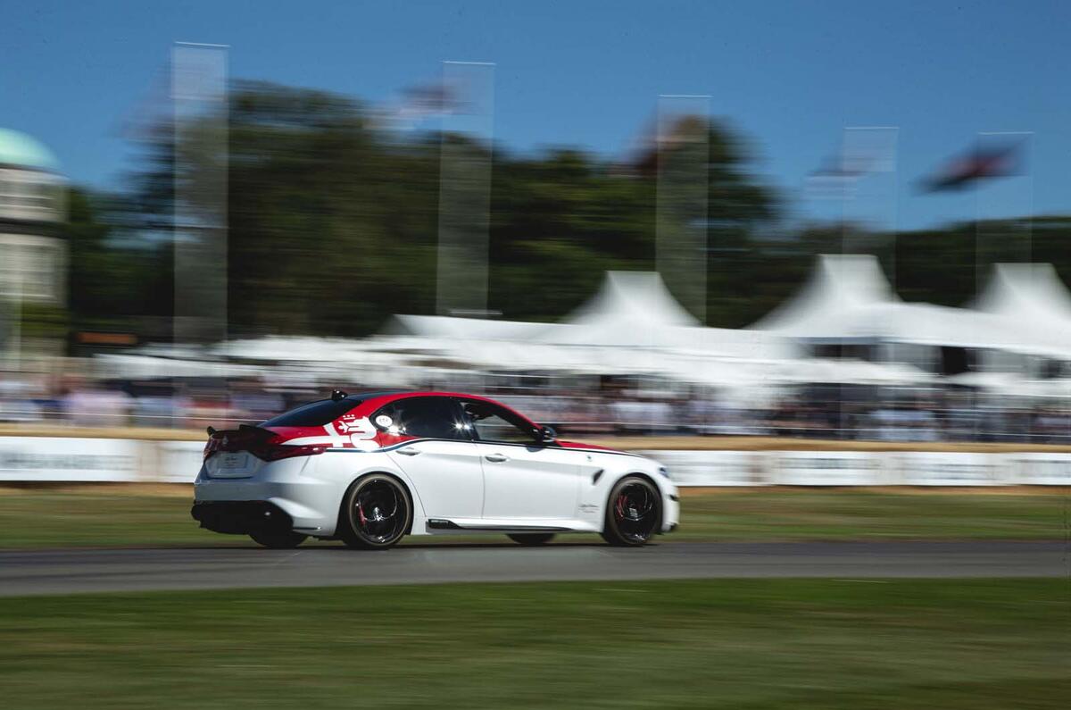 Alfa Romeo Giulia Racing Edition at Goodwood Festival of Speed 2019