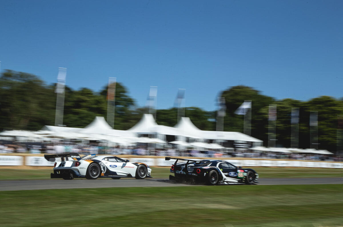 Ford GT MK II Goodwood hillclimb - rear