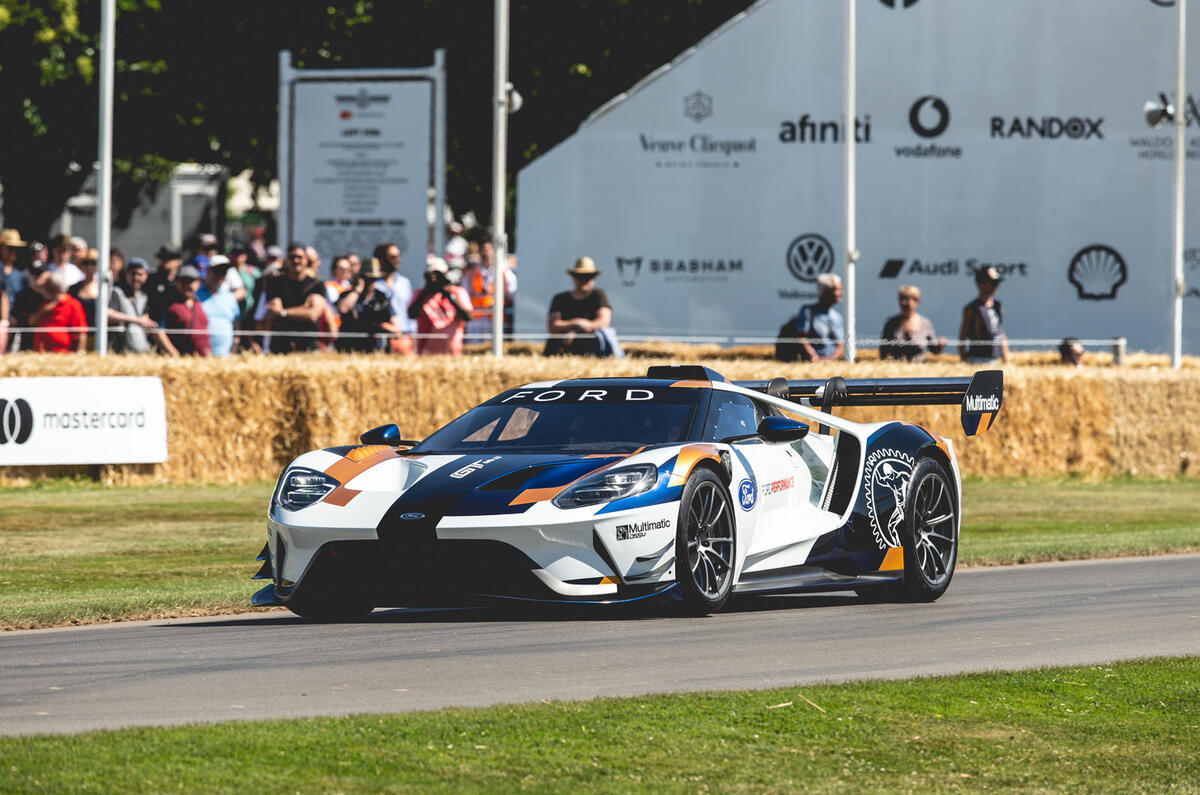 Ford GT MK II at Goodwood 2019 - front