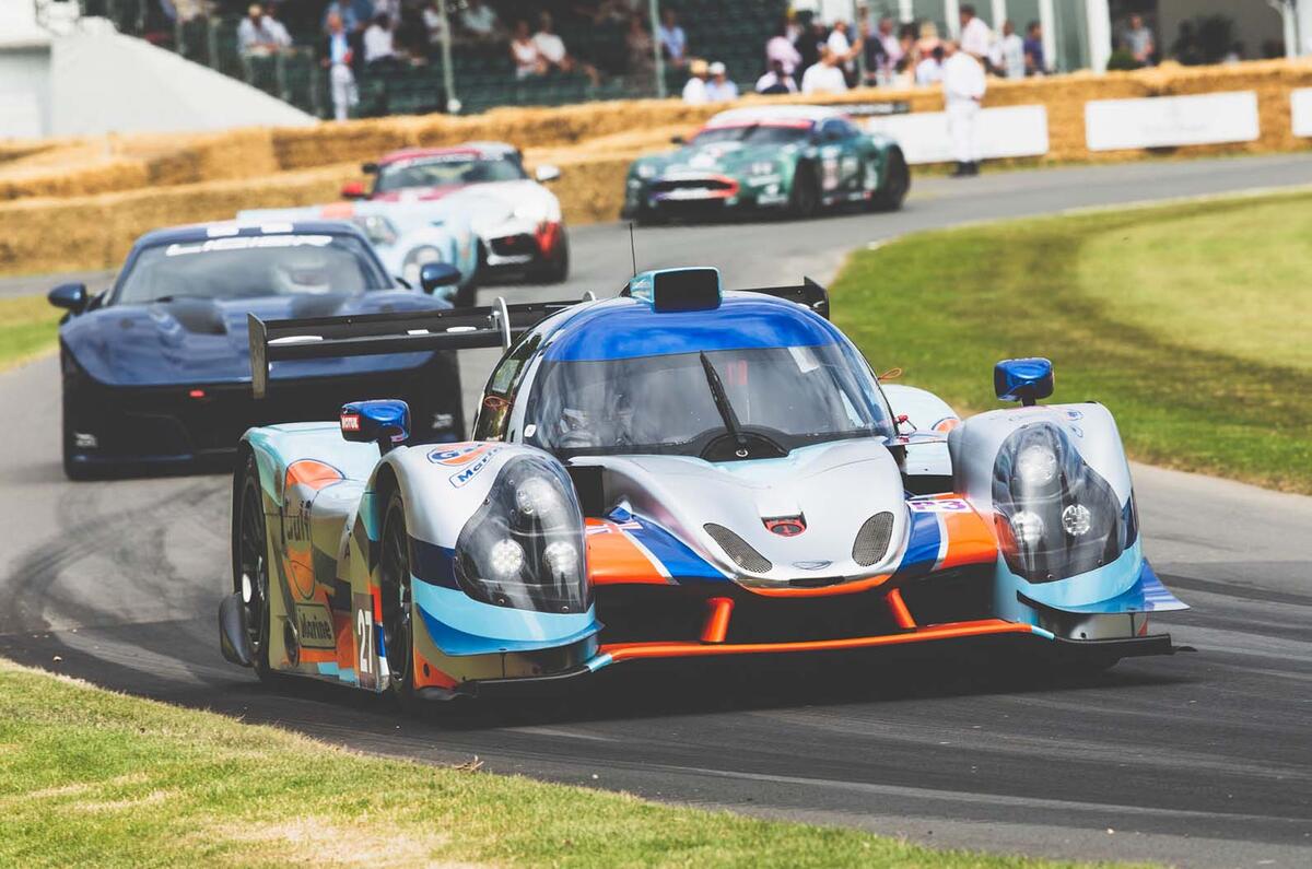 Goodwood Festival of Speed hillclimb queue