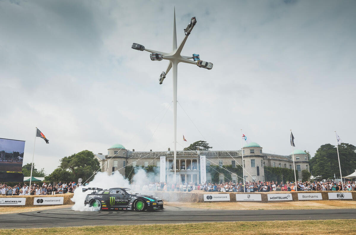 Autocar 125 - what's next? Goodwood sculpture Autocar 125 - what's next? Goodwood sculpture