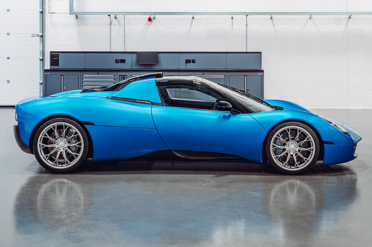 Gordon Murray Automotive T33 Spider side