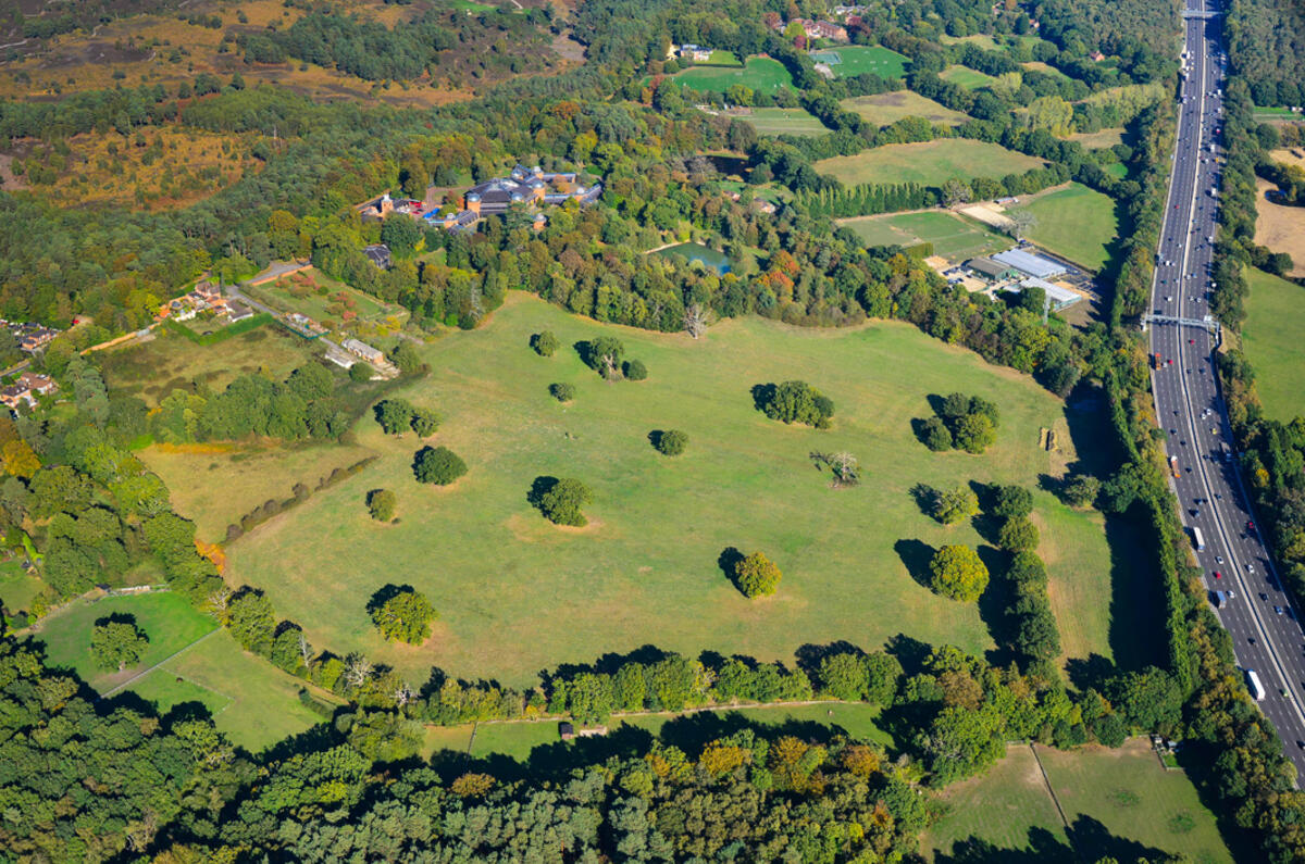 Gordon Murray Group HQ render - aerial view Gordon Murray Group HQ render - aerial view