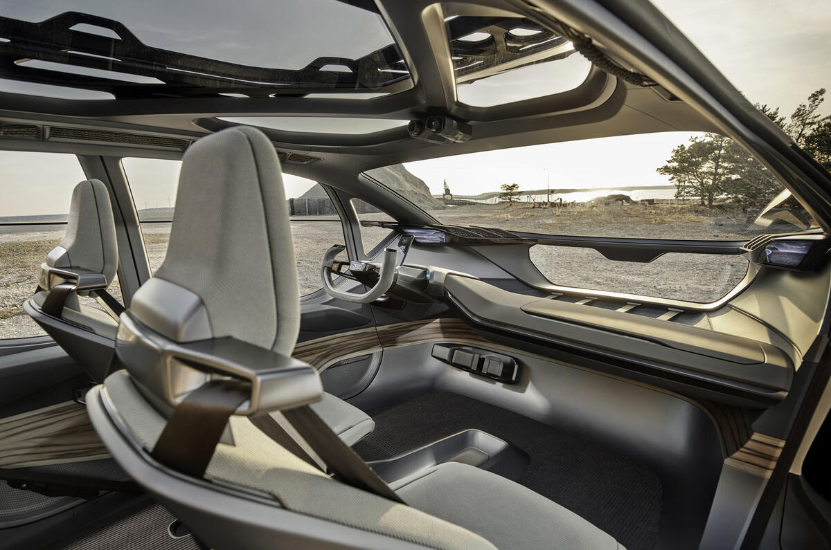 2020 Audi AI:Trail - static dashboard