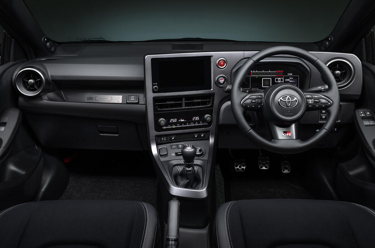 GR Yaris Ogier interior