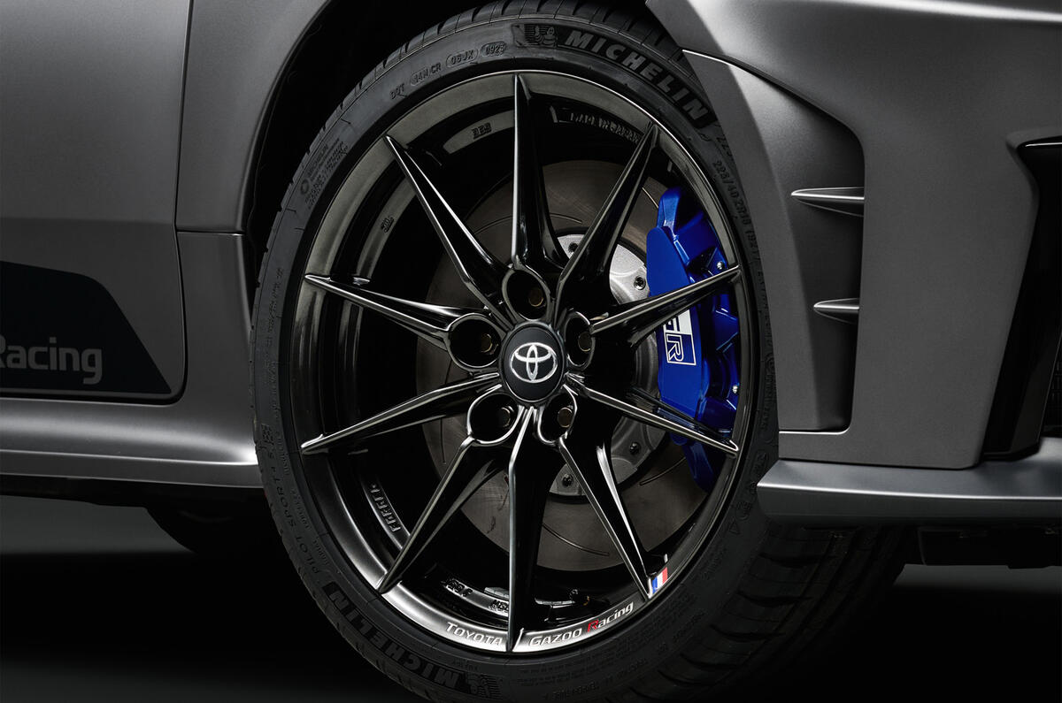 GR Yaris Ogier wheel