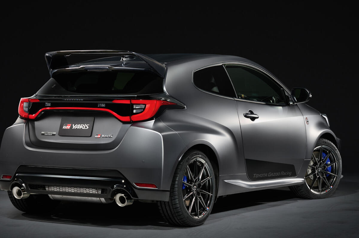 GR Yaris rear Ogier edition