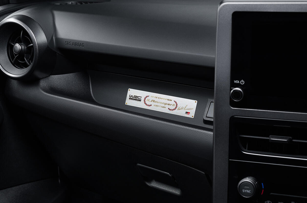 GR Yaris Rovanperä badge 2