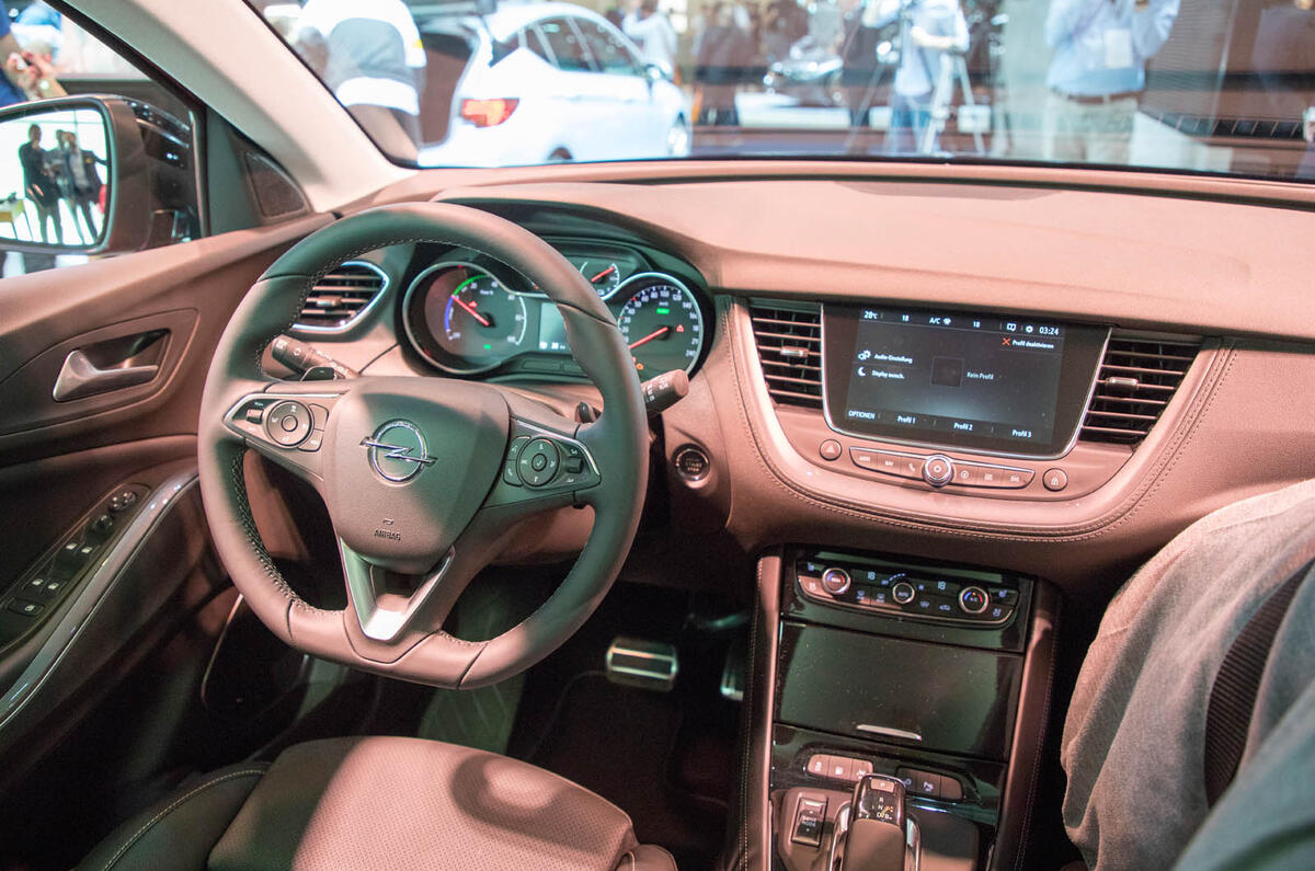 2020 Vauxhall GrandlandX Hybrid4 at Frankfurt motor show 2019
