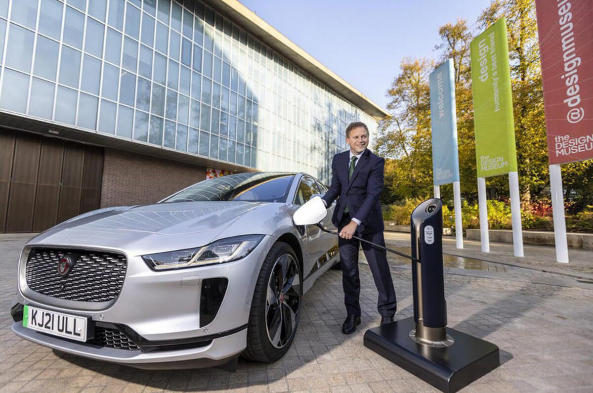 grant shapps ev charger