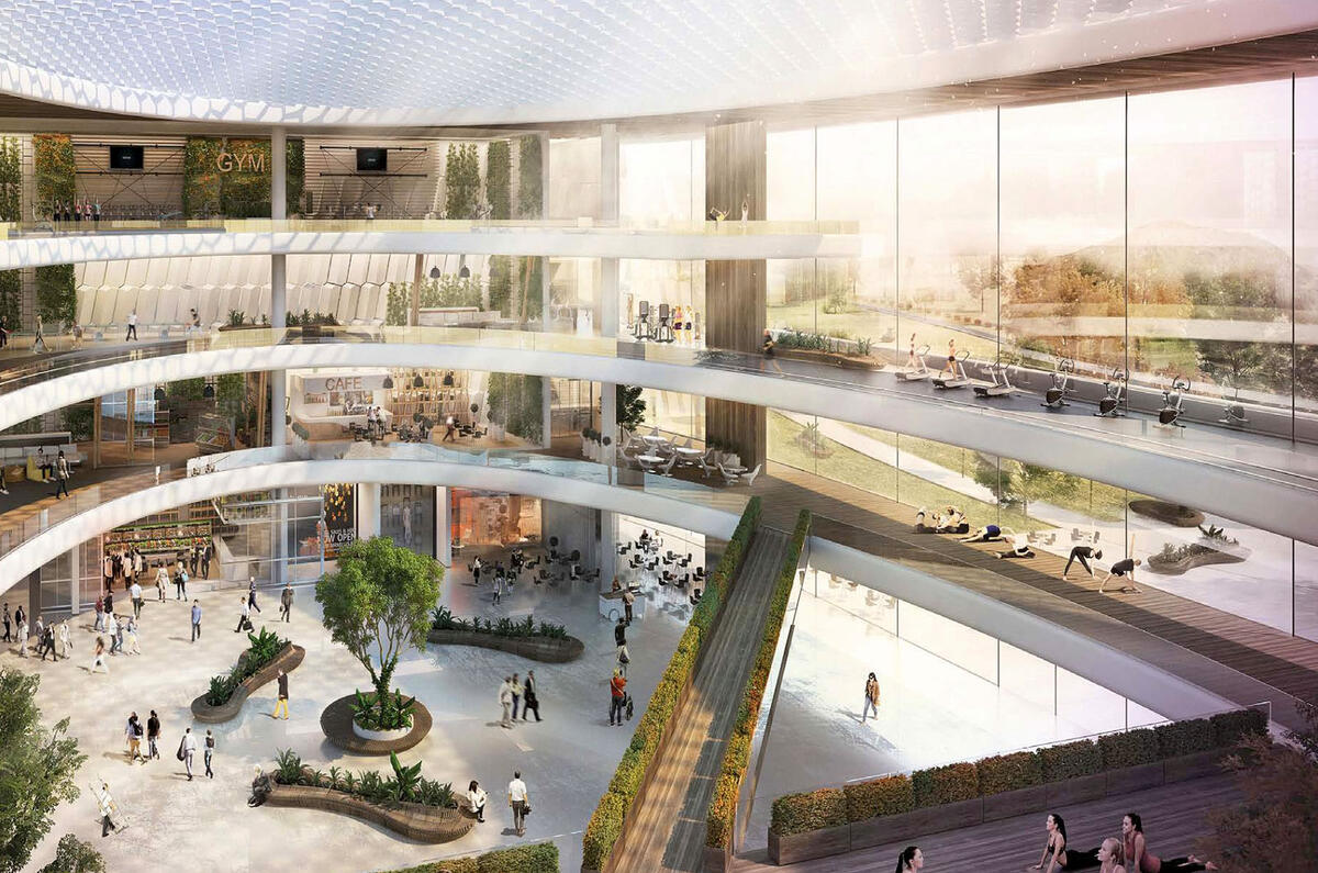 Gravity business park campus render Gravity business park campus render