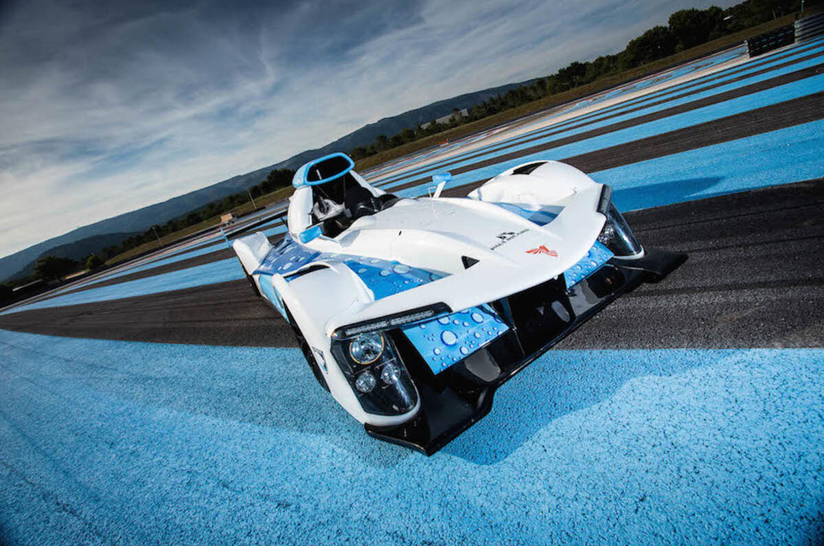 Hydrogen fuel cell racing car Hydrogen fuel cell racing car