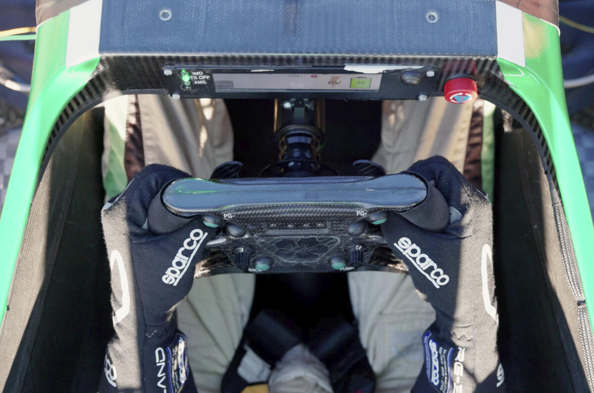GreenTeam car interior GreenTeam car interior