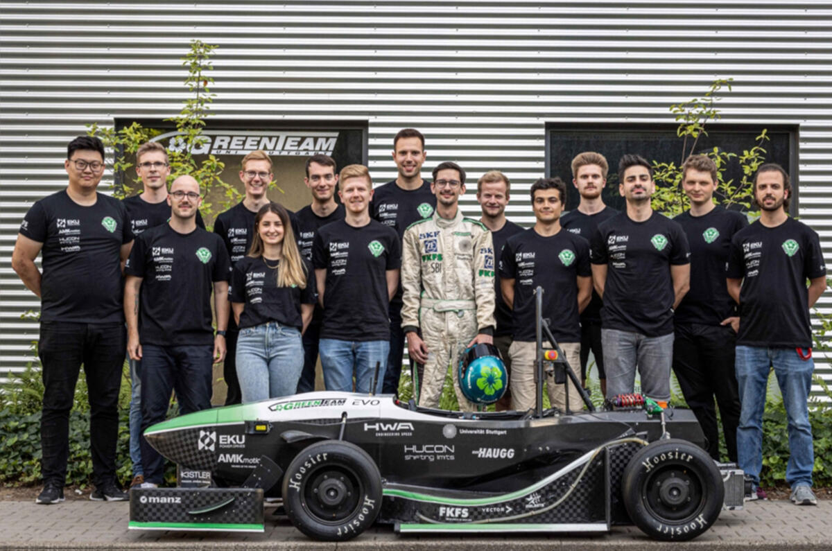 GreenTeam with car GreenTeam with car