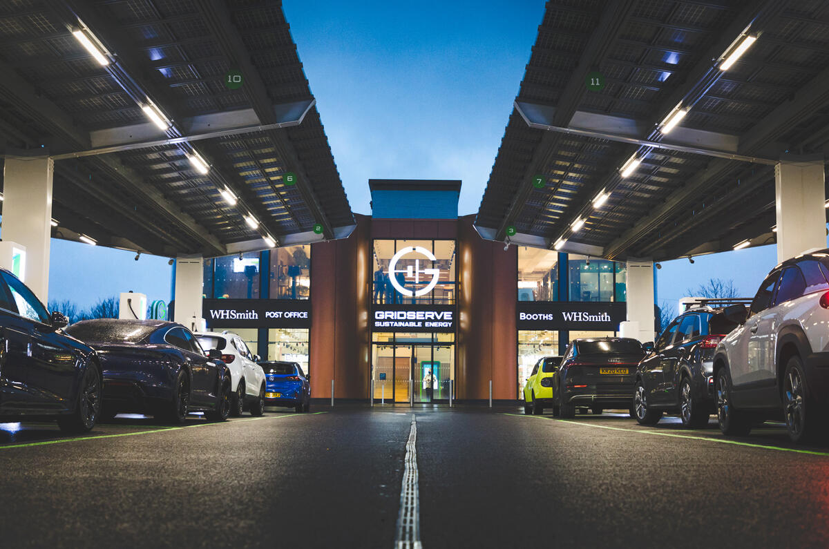 Gridserve charging station, Essex