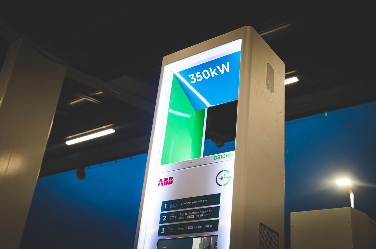 Gridserve charging station, Essex Gridserve charging station, Essex