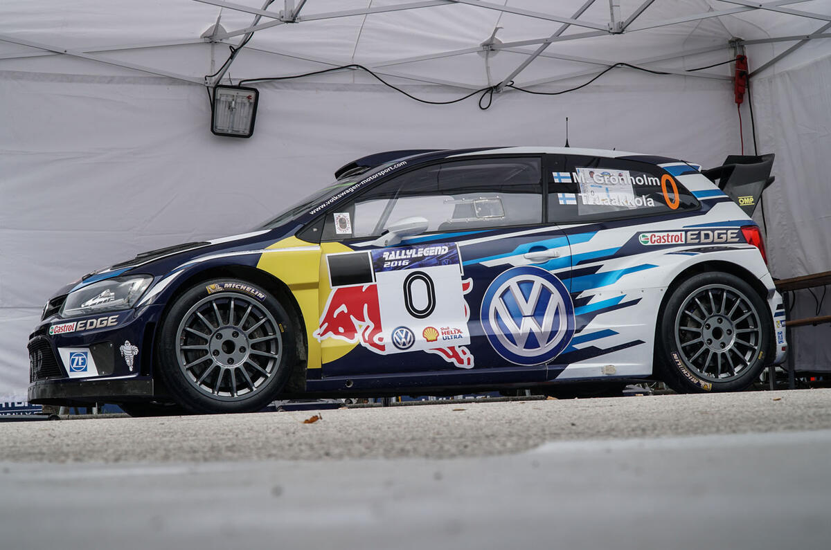 Co-driving with two-time WRC champion Marcus Grönholm