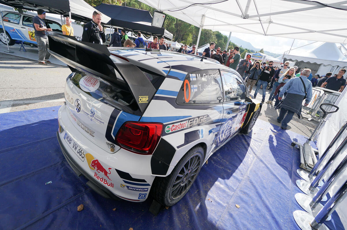 Co-driving with two-time WRC champion Marcus Grönholm