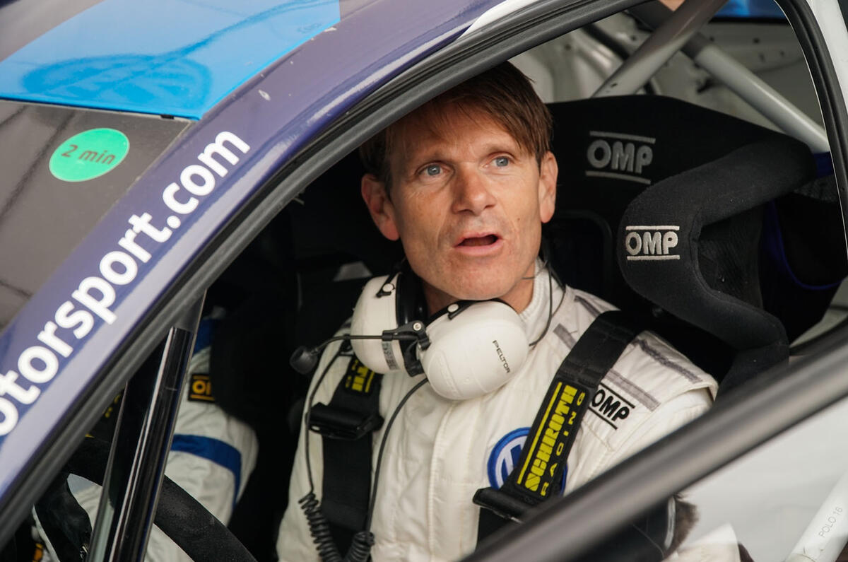 Co-driving with two-time WRC champion Marcus Grönholm