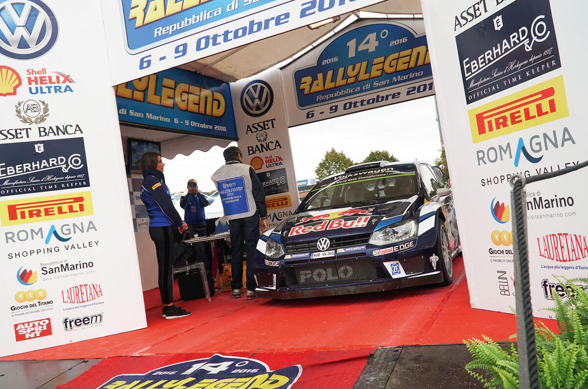 Co-driving with two-time WRC champion Marcus Grönholm