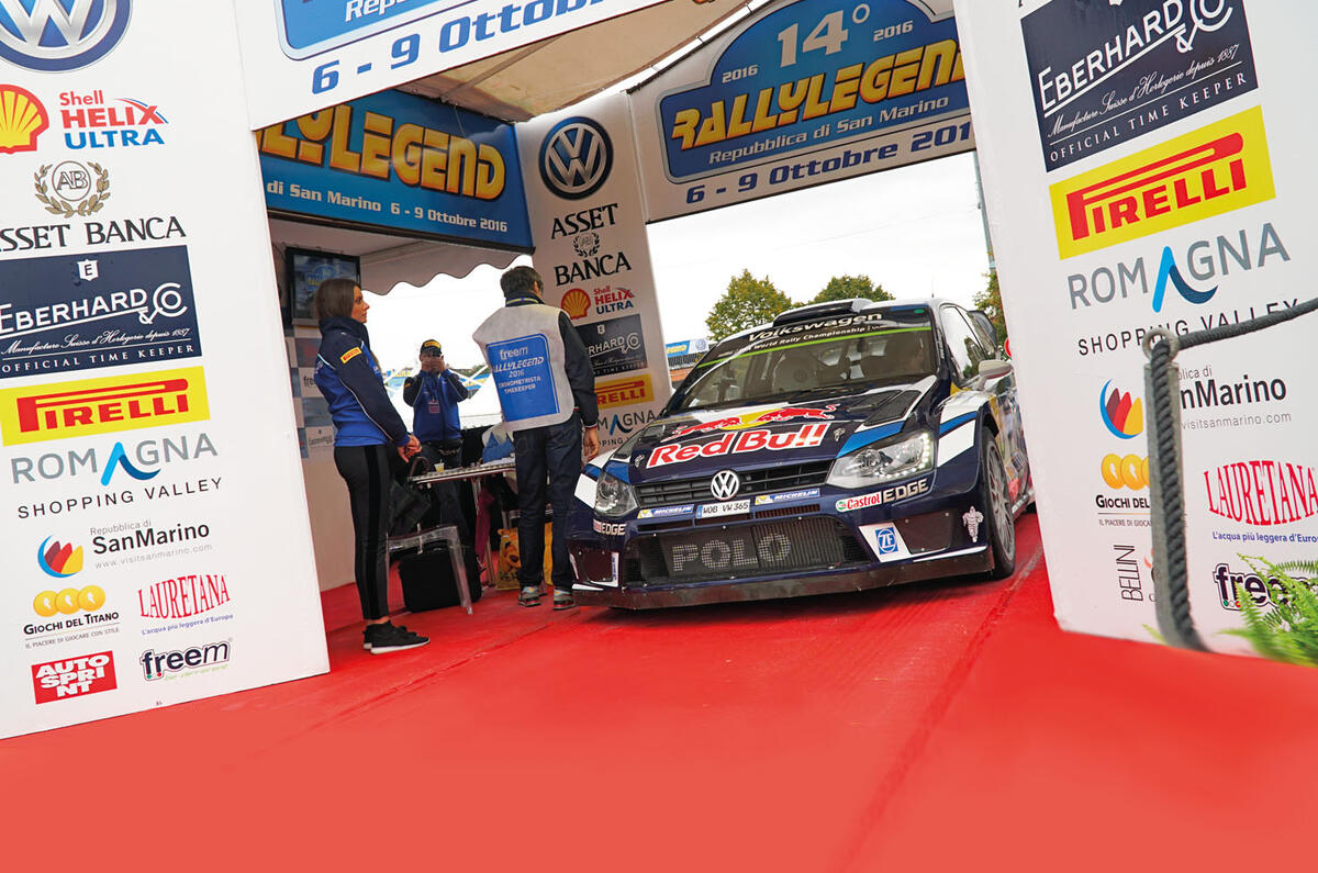 Co-driving with two-time WRC champion Marcus Grönholm