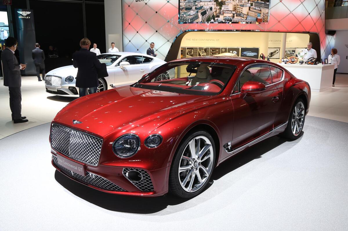 Bentley Continental GT Frankfurt motor show