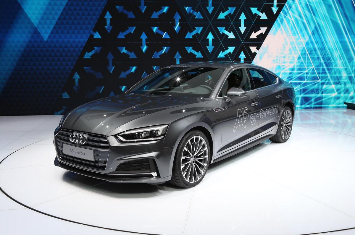 Audi A5 Sportback G-Tron Frankfurt motor show