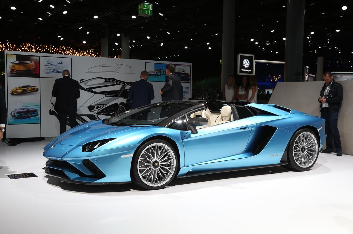 Lamborghini Aventador S Roadster Frankfurt motor show