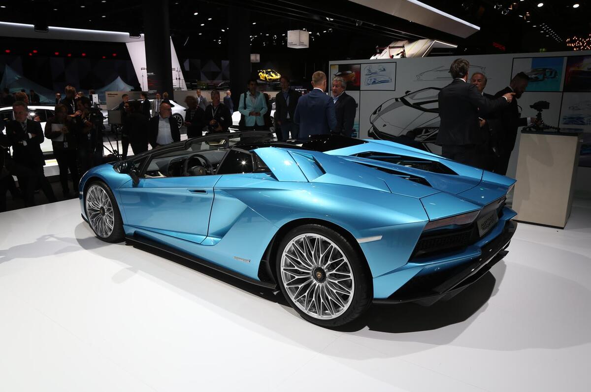 Lamborghini Aventador S Roadster Frankfurt motor show