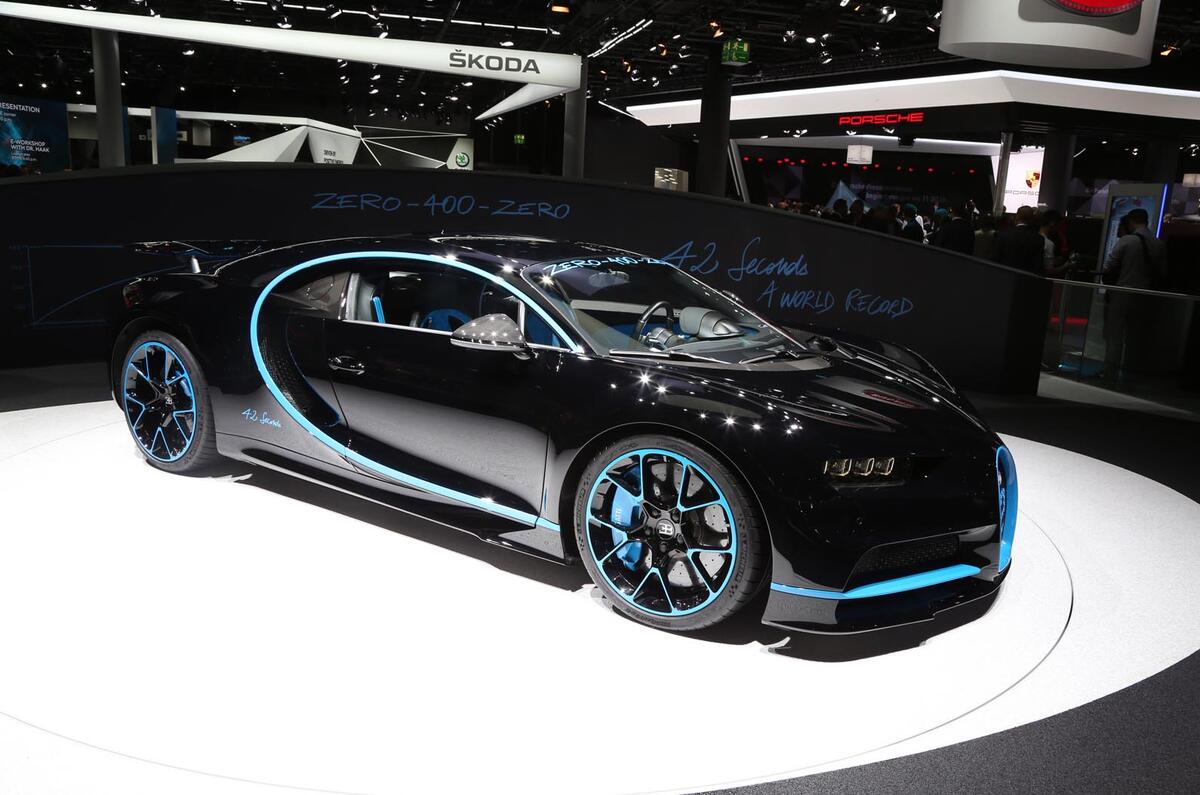 Bugatti Chiron Frankfurt motor show