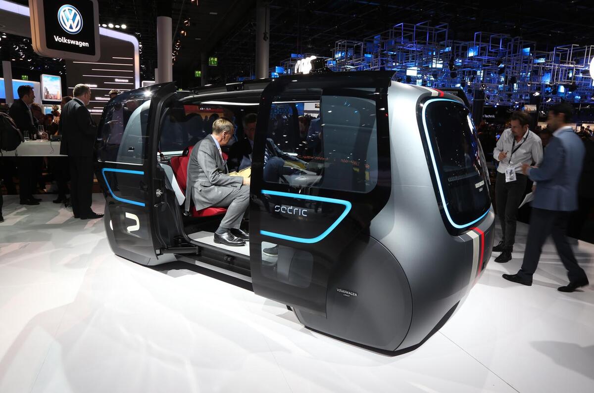 Volkswagen Sedric concept Frankfurt motor show