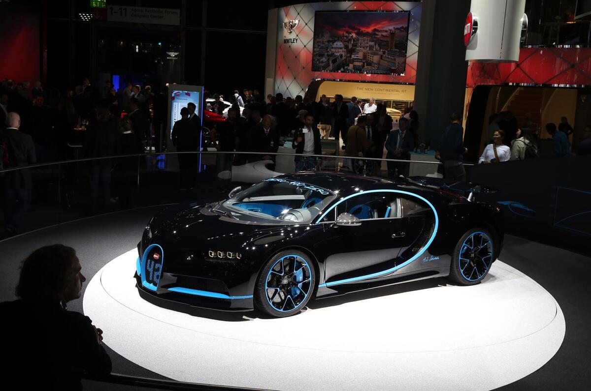 Bugatti Chiron Frankfurt motor show