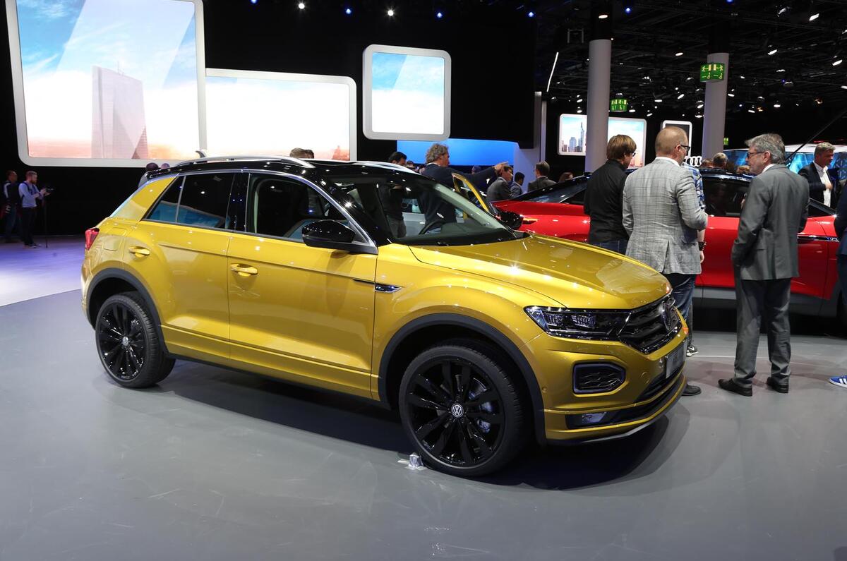 Volkswagen T-Roc R-Line Frankfurt motor show