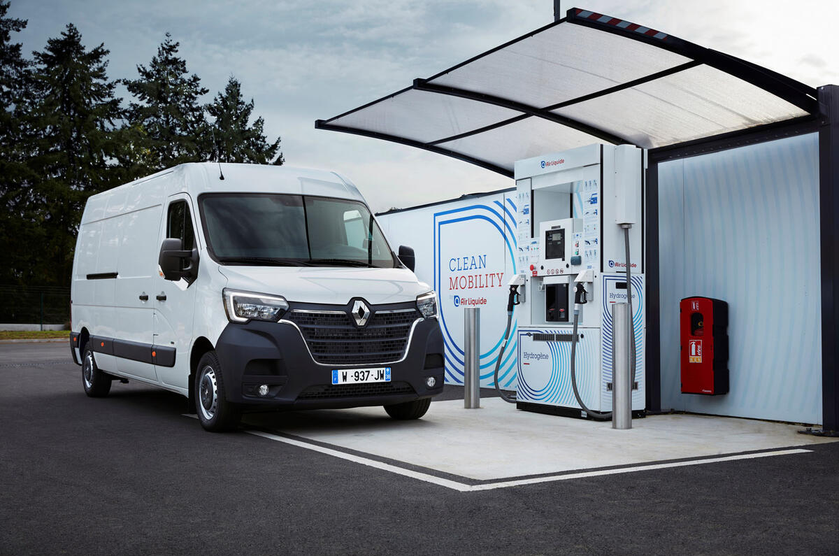 Renault hydrogen van