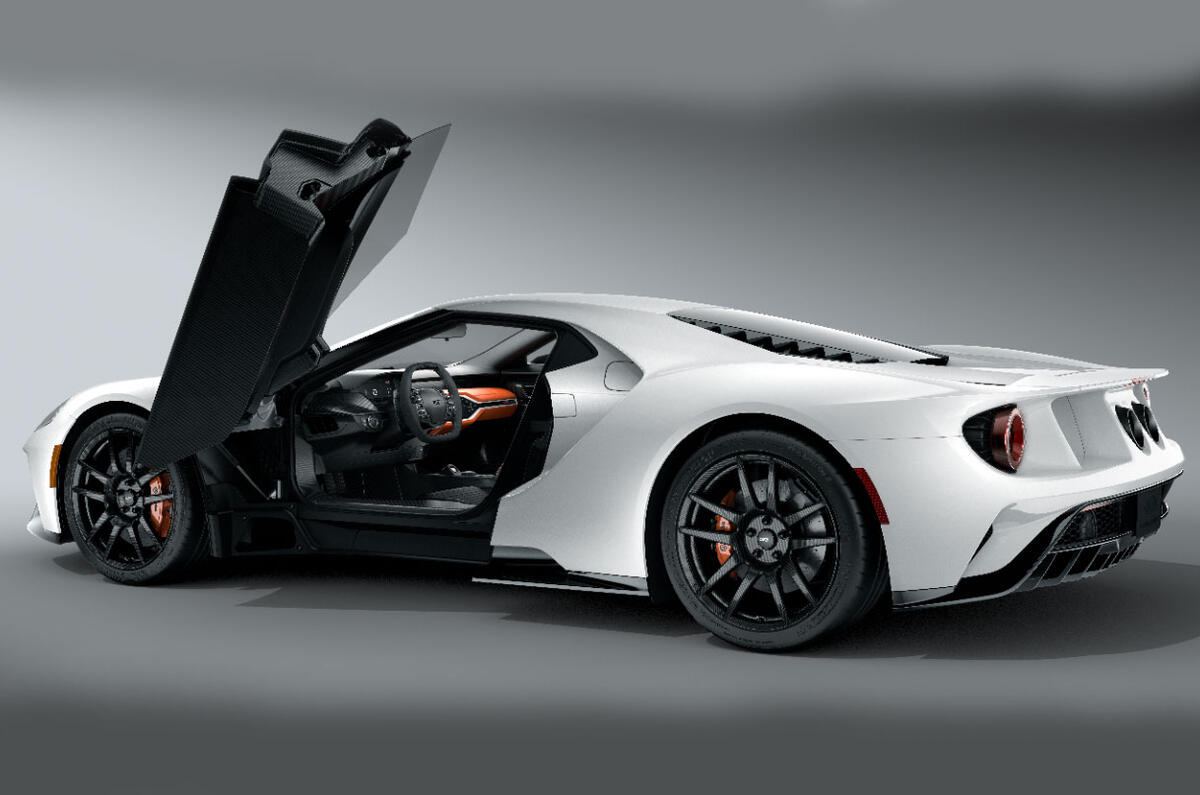 Ford GT colour options