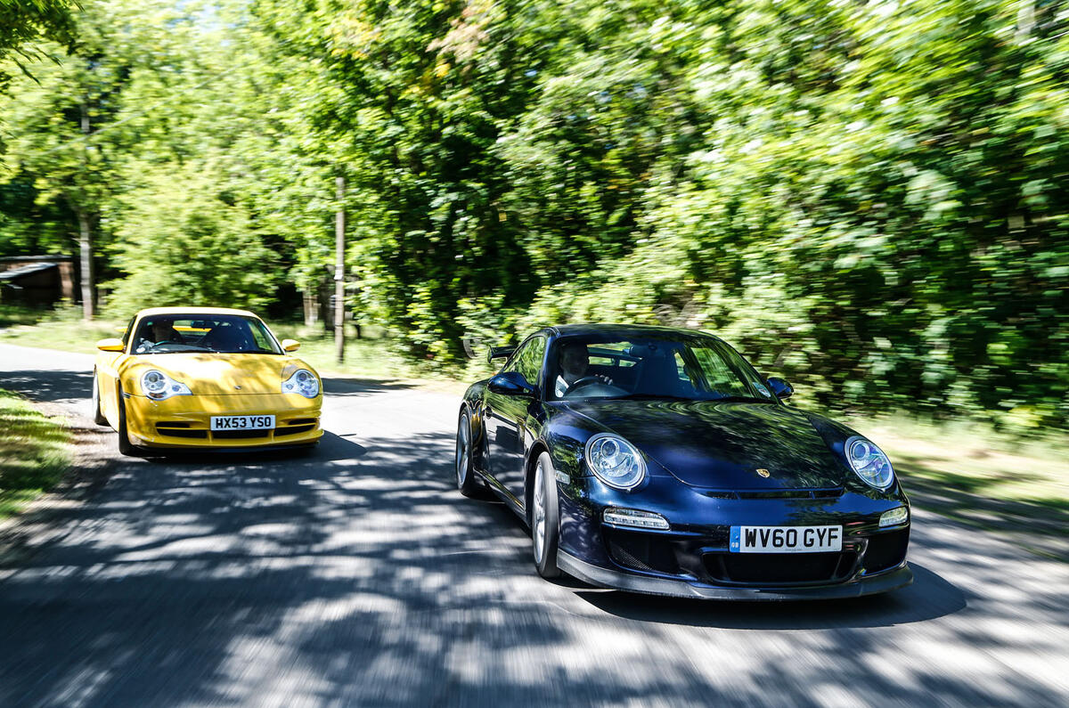 Porsche 911 GT3 triple test