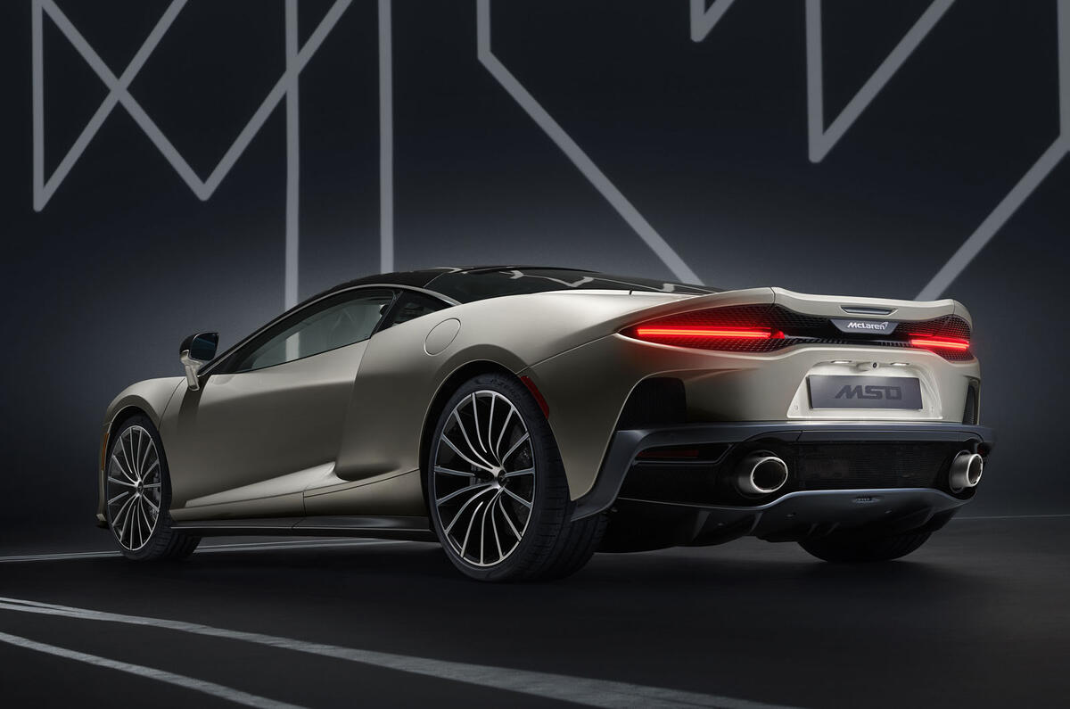McLaren GT by MSO studio shoot