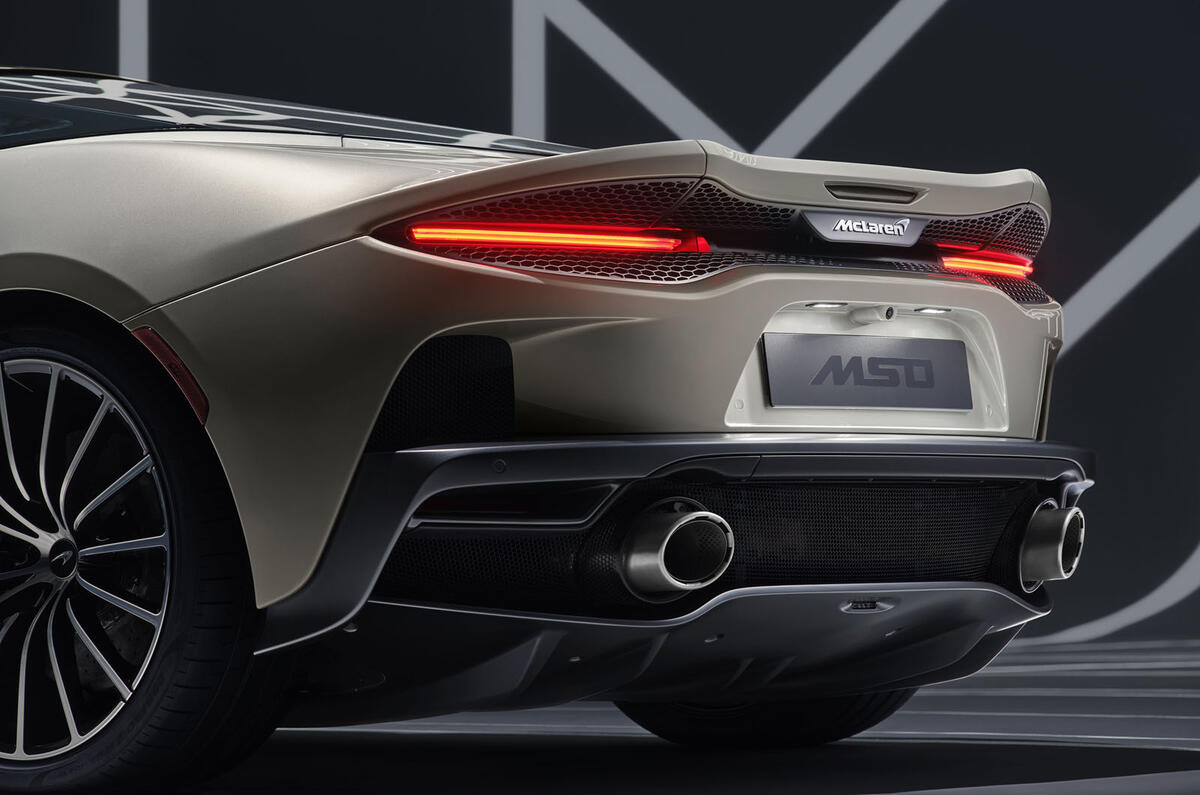 McLaren GT by MSO studio shoot