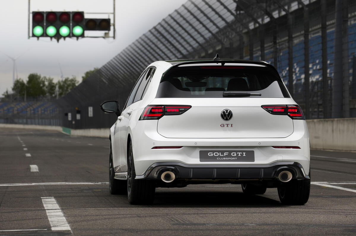 GTI Clubsport parked on track GTI Clubsport parked on track