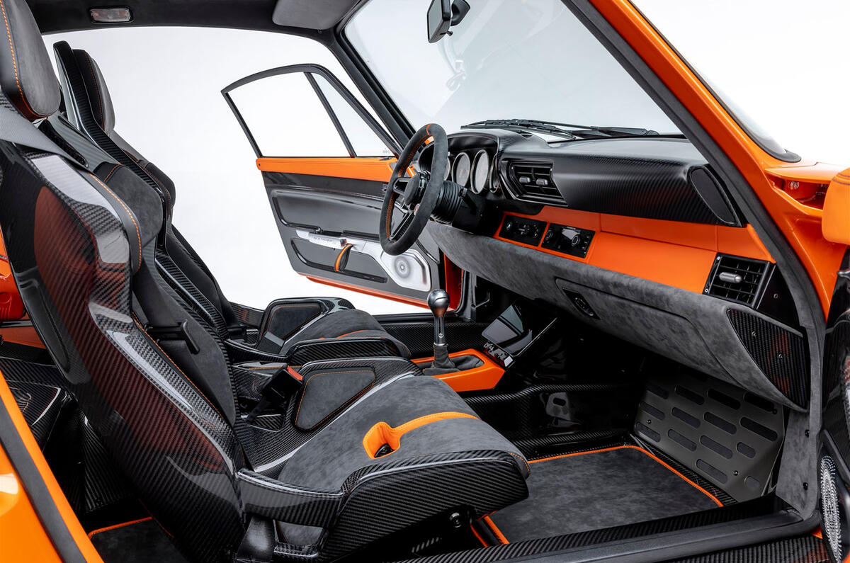 Gunther Werks Project Tornado interior side